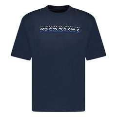 MISSONI CHEST WRITING LOGO T-SHIRT NAVY
