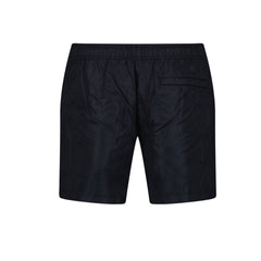 OFF-WHITE "OFF" WRITING DESIGN SWIM SHORTS BLACK