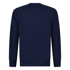 CASABLANCA NAVY CREW NECK SWEATSHIRT