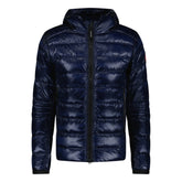 CANADA GOOSE CROFTON HOODED JACKET ATLANTIC BLUE