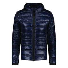 CANADA GOOSE CROFTON HOODED JACKET ATLANTIC BLUE