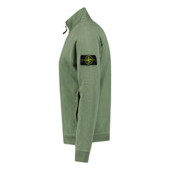 STONE ISLAND ZIP UP TRACK TOP SAGE GREEN