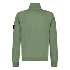STONE ISLAND ZIP UP TRACK TOP SAGE GREEN