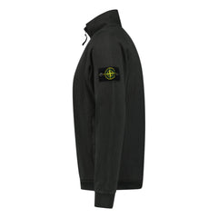 STONE ISLAND ZIP UP TRACK TOP CHARCOAL