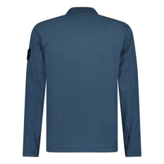 STONE ISLAND ZIP UP OVERSHIRT DARK BLUE