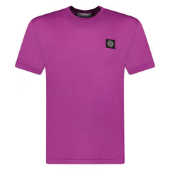 STONE ISLAND COMPASS T-SHIRT MAGENTA