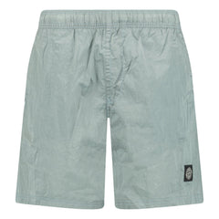STONE ISLAND NYLON METAL CHROME SWIM SHORTS SKY BLUE