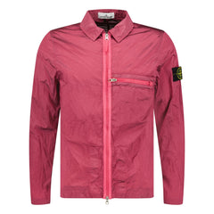 STONE ISLAND NYLON METAL OVER-SHIRT CICLAMINO