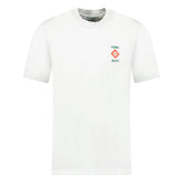 CASABLANCA CASA SPORT PRINT T-SHIRT WHITE