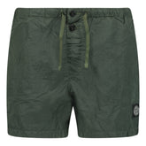 STONE ISLAND CHROME SWIM SHORTS MUSK GREEN