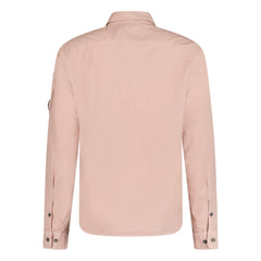 CP COMPANY LENS OVERSHIRT ROSE