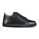 CHRISTIAN LOUBOUTIN 'LOUIS JUNIOR FLAT CALF' BLACK TRAINERS