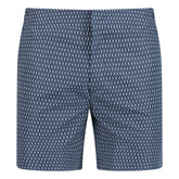 ORLEBAR BROWN BULLDOG PRINT SWIM SHORTS BLUE