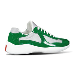 PRADA AMERICAS CUPS PATENT GREEN