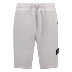 STONE ISLAND OLD TREATMENT BERMUDA SHORTS DUST GREY