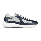 PRADA AMERICAS CUPS NAVY BLUE TRAINERS
