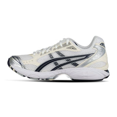 ASICS GEL KAYANO 14 WHITE/NAVY WOMEN'S TRAINERS