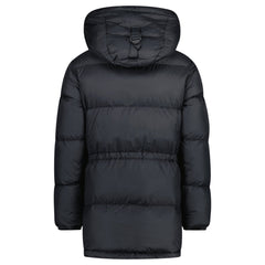 BURBERRY HAWORTH MID LENGTH PUFFER JACKET BLACK