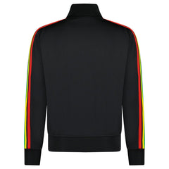 PALM ANGELS EXODUS TRACK JACKET BLACK / WHITE