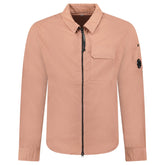 CP COMPANY LENS OVERSHIRT PASTEL