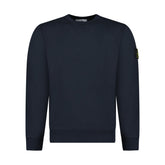 STONE ISLAND CREW NECK SWEATSHIRT NAVY