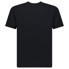 STONE ISLAND COMPASS POCKET LOGO CREWNECK T-SHIRT BLACK