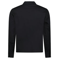 MONCLER LOGO OVERSHIRT JACKET BLACK