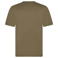 CP COMPANY STITCH PRINT T-SHIRT KHAKI