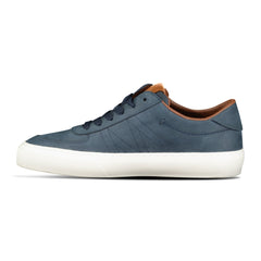 MONCLER MONCLUB TRAINERS NAVY BLUE SUEDE