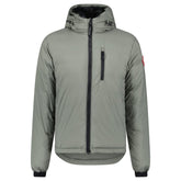 CANADA GOOSE LODGE HOODED JACKET GREEN