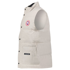 CANADA GOOSE FREESTYLE CREW GILET LIMESTONE BEIGE