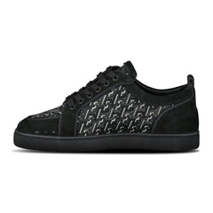 CHRISTIAN LOUBOUTIN RANTULOW ORLATO SUEDE BLACK