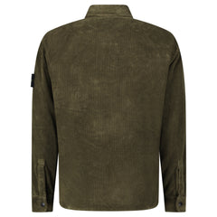 STONE ISLAND CORDUROY OVERSHIRT – GREEN