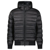 CP COMPANY D.D. SHELL HOODED DOWN JACKET BLACK