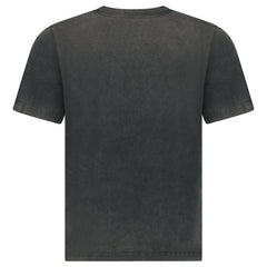 CASABLANCA PRINTED T-SHIRT MUSIC FOR THE PEOPLE BLACK
