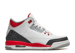 Jordan 3 Retro Fire Red (2013) (GS) (WORN)