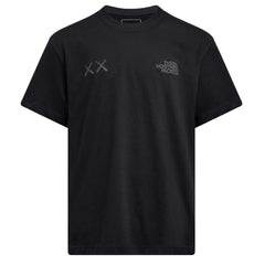 THE NORTH FACE X KAWS CREW NECK T-SHIRT BLACK