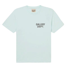 GALLERY DEPT LOGO T SHIRT LIGHT BLUE