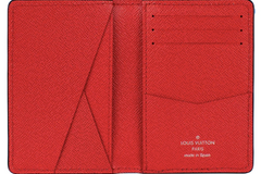 Louis Vuitton x Supreme Pocket Organizer Epi Red