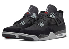 AIR JORDAN 4 'BLACK CANVAS' TRAINERS