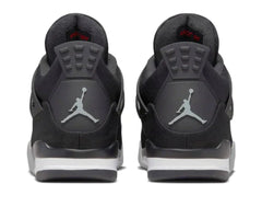 AIR JORDAN 4 'BLACK CANVAS' TRAINERS