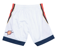 Mitchell & Ness Golden State Warriors Swingman Basketball Short '09-'10 White (WORN)