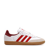 Adidas Men Samba OG White Better Scarlet JI3201