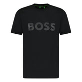 BOSS REFLECTIVE LOGO T-SHIRT BLACK