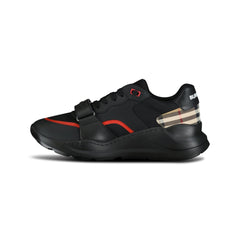 BURBERRY RAMSEY CHECK SNEAKERS BLACK
