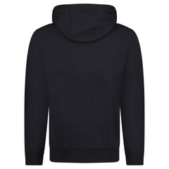 BURBERRY HOVE CHECK HOOD EMBROIDERY LOGO HOODIE BLACK