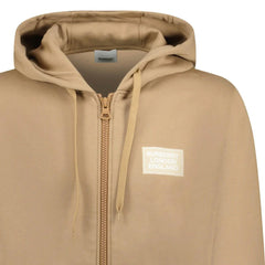 BURBERRY HOVE LOGO HOODIE BEIGE