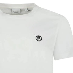 BURBERRY PARKER LOGO T-SHIRT WHITE