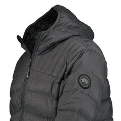 CANADA GOOSE 'BROOKVALE' PADDED DOWN JACKET GRAPHITE GREY