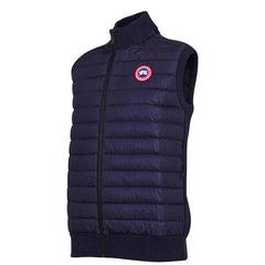 CANADA GOOSE HYBRID KNIT VEST GILET NAVY